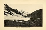 1906 Print Andes Mountain Snow Rocks South America Landscape Range Mountainous - Original Halftone Print