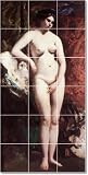 William Etty Nudes Tile Mural Traditional Home Decorating | 18x36 using (18) 6x6 tiles William Etty Nudes Tile Mural Traditional Home Decorating | 18x36 using (18) 6x6 tiles