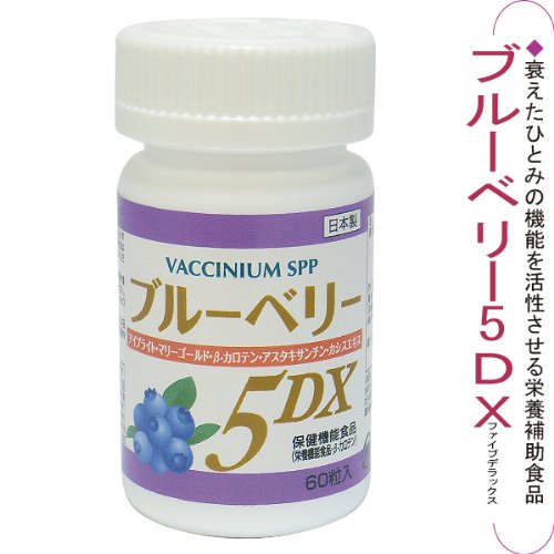 ブルーベリー5DX 3ヶ月分 （サプリメント）