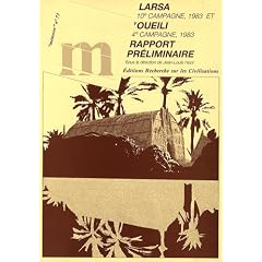 Larsa (10e campagne, 1983) et Oueili (4e campagne, 1983) : Rapport pr�liminaire