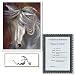 Odyssey in White II by Michelle Moate 14x19 Framed Giclee