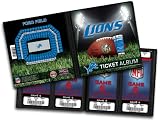 NFL Detroit Lions Ticket Album