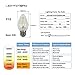 LIGHTSTORY F15 1.8W LED Filament Bulb - LED Decoration 25W Equivalent, E26 Base, 2700K, Non-dimmable
