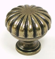 Top Knobs-Somerset Collection M321 Melon Cut Knob in German Bronze