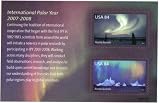 2007 International Polar Year (Auroras) #4123 S/S 2 x 84 cents US Postage Stamps