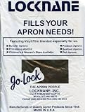 Aprons, from Locknane Corp., APRON, is full size 28 x 37, wipe, off, vinyl, finish, Adjustable neck strap, waist tie, Superb quality medium weight,