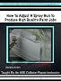 How To Adjust A Spray Gun To Produce High Quality Paint Jobs (Collision Blast Basic Auto Body and Paint Training)