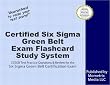 Certified Six Sigma Green Belt Exam Flashcard Study System: CSSGB Test Practice Questions & Review for the Six Sigma Green Belt Certification Exam