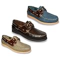 New Mens Yachtsman Boat Deck Leather Lace Up Shoes Size UK 7 - 12