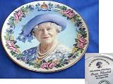 Queen Elizabeth The Queen Mother 100 Birthday English Bone China Plate 2000