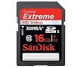 Sandisk - Carte memoire SDHC - Extreme - 30mo/sec - 16 Go