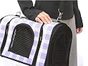 Fashionable Carrier - Pet Travel Carrier in Purple