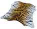 Kitchen & Housewares : Serengeti Faux Hide Tiger Rug 150cm x 130cm (59x51 inches) From ExtraComfort