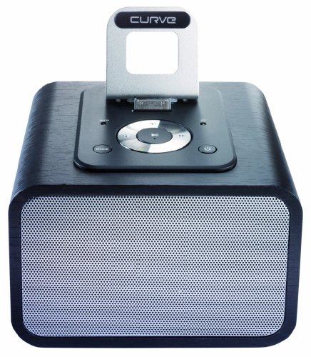 Curve 90° mini Soundsystem für Apple iPhone/iPod schwarz