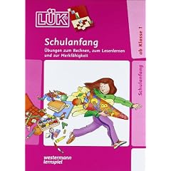 L�K-Set, Schulanfang: Das bunte Lernspiel mit lustigen Aufgaben f�r Schulanf�nger. �bungen zum Rechnen, zum Lesenlernen und zur Merkf�higkeit. Inhalt: ... mit 24 Pl�ttchen, ein Doppelband