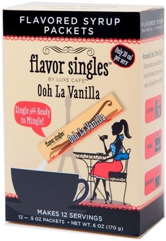 12 Pack Flavor Singles - Ooh La Vanilla