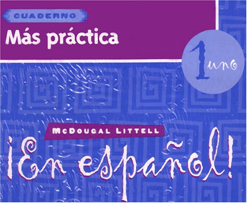 En Espanol: Level 1 Mas Practica Cuaderno