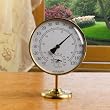 Conant Custom Brass Model TH-20 Vermont Antiqued Brass Portable Weather Station