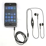 Stereo Headset with Bulit-in Microphone and Click / Hold Button (Black) for ....