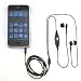 Eforcity Stereo Headset with Bulit-in Microphone and Click / Hold Button (Black) for Apple iPhone / iPhone 3G / iPod Video / iPod Touch / iPod nano