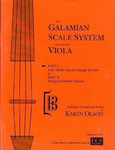 The Galamian Scale System For Viola (Volume 1)