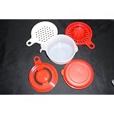 TupperwareChefToolSetinRedandWhite