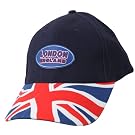 Union Jack London England Printed Baseball Cap With Rubber Badge