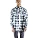 Walnut Creek Mens Button Down Plaid Long Sleeve Flannel Shirt