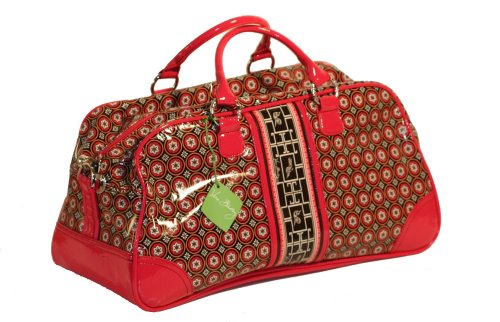 Vera Bradley YTB Vinyl Imperial Toile Bag