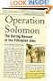 Operation Solomon: The Daring Rescue of the Ethiopian Jews