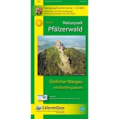 Naturpark Pf�lzerwald Blatt 8 �stliches Wasgau mit Bad Bergzabern: Topographische Karte 1:25 000 mit Wander- und Radwanderwegen. UTM-Koordinatengitter f�r GPS-Nutzer