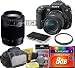 Sony Alpha DSLRA300X 10.2MP Digital SLR Camera W/ DT 18-70mm f/3.5-5.6 & DT 55-200mm f/4-5.6 Zoom Lenses + Transcend 8GB Compact Flash 133x + 55mm UV Filter + Willoughbys Starter Kit Image