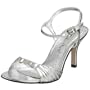 Coloriffics Women's Kristy Sandal,Silver,7 W US