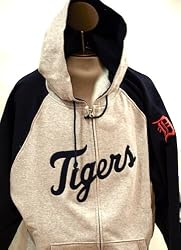 Detroit Tigers Contrast Hooded Sweatshirt