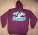 beagle9 - Anaheim Mighty Ducks Throwback Logo Fleece Hoodie Adult