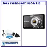 Sony DSC-W310 12.1MP Digital Camera with 4x Wide Angle Zoom with Digital Steady Shot Image Stabilization and 2.7 inch LCD (Black) + Standard Bonus Pack # 3