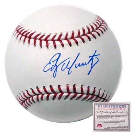 Edgar Martinez Seattle Mariners Hand Signed Rawlings MLB Baseball