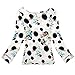 Weixinbuy Women's Long Sleeve Chiffon Blouse T-Shirt