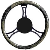 Elegant 20014 Wood Grain Steering Wheel Cover