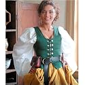 Galley Wench Gathered Skirt Renaissance Collection Adult
