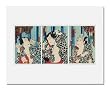 Toyohara Kunichika, Actors in Unity of Three Happinesses