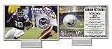 Highland Mint NFL Minnesota Vikings Adrian Peterson Silver Coin Card