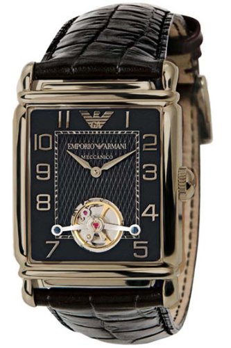 EMPORIO ARMANI MECCANICO 腕時計 Automatic Emporio Armani Watch MECCANICO AR1427 Ceramic Box
