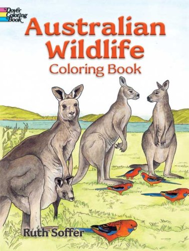 Childrens Toyshop  Books : Australian Wildlife Coloring Book (Dover Coloring Book)