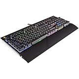Corsair Gaming STRAFE RGB Mechanical Gaming Keyboard, Backlit Multicolor LED, Cherry MX RED (CH-9000227-NA)