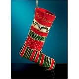 Christopher Radko Decorative Holiday Stocking - Merry Mix