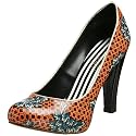 oh DEER! Women's Waldorf Pump,Orange,10 M US