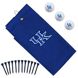 Kentucky Wildcats Embroidered Golf Towel Gift Set