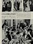 CELEBRATION - Hollywood Goes Formal For ELSA MAXWELL'S Salute To Free France. Pictured are Elsa Maxwell, Igor Stravinsky, Katina Paxinou, Alexandre Minotis, Mrs. Evelyn W. McLean, Orson Welles, Rita Hayworth, Cesar Romero (Now in the Coast Guard), Gene Tierney, Charles Boyer, Barbara Hutton, Oleg Casini, Greer Garson, Judge J.F.T. O'Connor, Cary Grant, Anita Colby, Maria Montez, Lana Turner, Pat Peterson, Judy Garland, Veree Teasdale, Mrs. Reginald Gardiner, Rosalind Russell, Joan Bennett, Artur Rubinstein, Danny Kaye, Frank Sinatra, and Lauritz Melchior. ..... 1944 LIFE Magazine Article, A5144A.