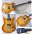SDC-33 TB VS-Series Double Cutaway Models Solid Body Guiter TeaBurst